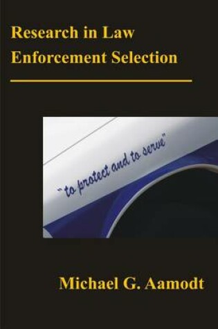 Cover of Research in Law Enforcement Selection