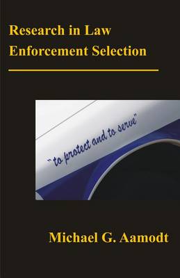 Book cover for Research in Law Enforcement Selection