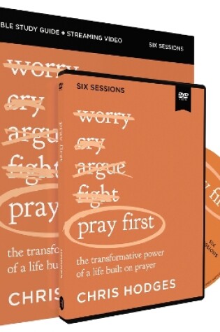 Cover of Pray First Study Guide with DVD