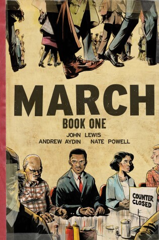 Cover of March: Book One (Oversized Edition)