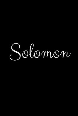 Book cover for Solomon