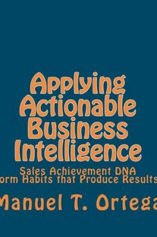 Cover of Applying Actionable Business Intelligence