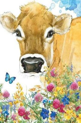 Cover of Flower and Cow Notebook