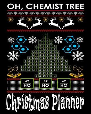 Book cover for Oh Chemist Tree Christmas Planner