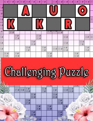 Book cover for Kakuro Challenging Puzzle