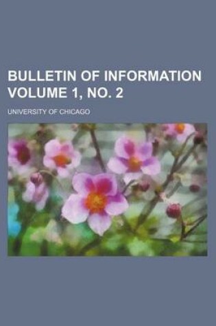 Cover of Bulletin of Information Volume 1, No. 2