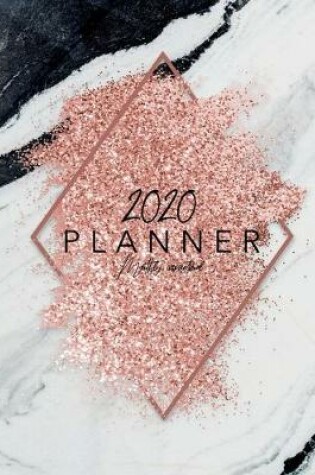 Cover of Monthly Planner 2020 inspirational