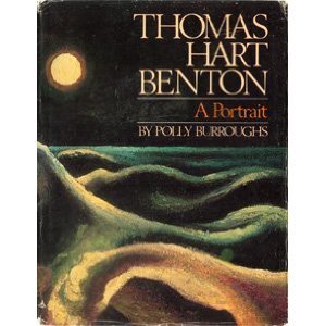 Book cover for Thomas Hart Benton, a Portrait