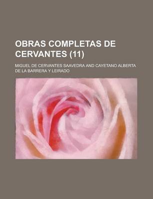 Book cover for Obras Completas de Cervantes (11)