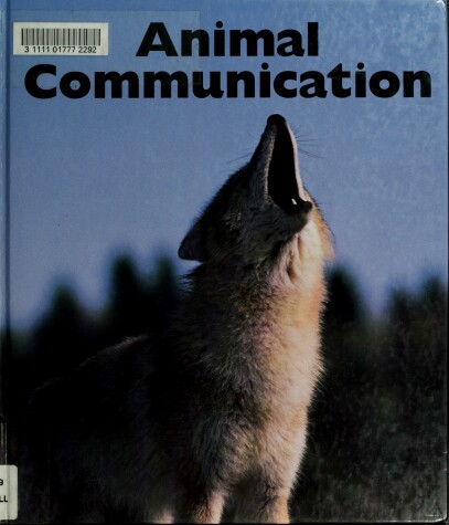 Book cover for Animal Communication