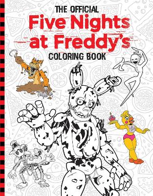 Book cover for Official Five Nights at Freddy's Coloring Book