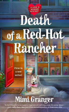 Book cover for Death of a Red-Hot Rancher