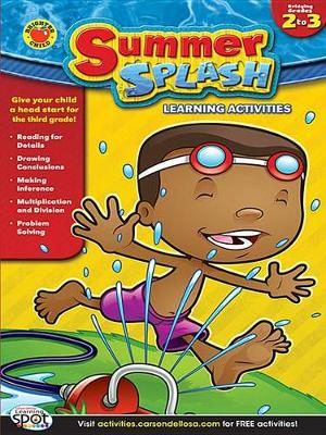 Book cover for Summer Splash Learning Activities, Grades 2 - 3