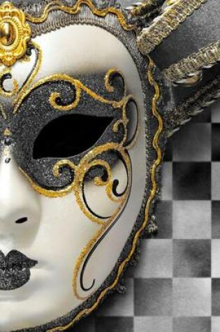 Cover of Venetian Mask with Gold Trim Masquerade Journal