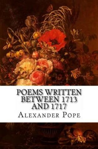 Cover of Poems Written Between 1713 and 1717