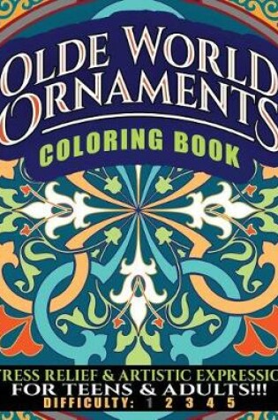 Cover of Olde World Ornaments Coloring Book