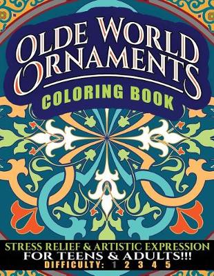 Cover of Olde World Ornaments Coloring Book