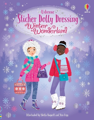 Book cover for Sticker Dolly Dressing Winter Wonderland
