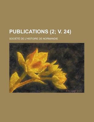 Book cover for Publications (2; V. 24 )