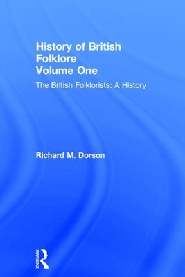 Book cover for History British Folklore