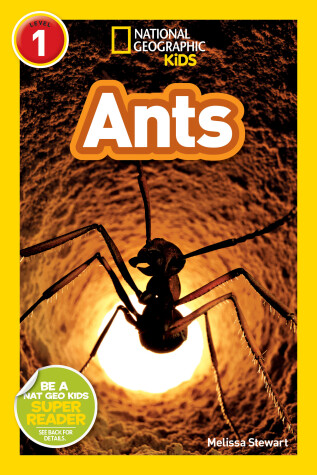 Book cover for National Geographic Kids Readers: Ants