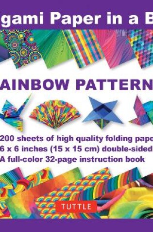 Cover of Origami Paper in a Box - Rainbow Patterns