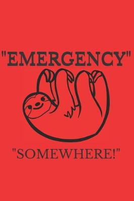 Book cover for Emergency Somewhere