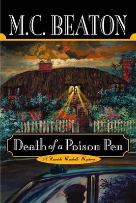 Book cover for Death of a Poison Pen
