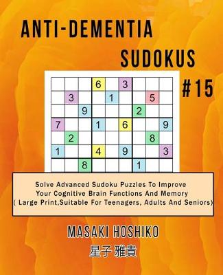 Book cover for Anti-dementia Sudokus #15