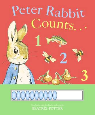 Book cover for Peter Rabbit Counts 1 2 3