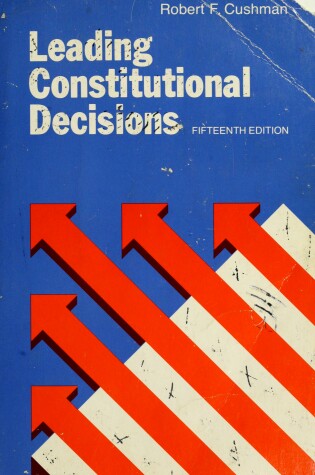 Cover of Leading Constitutional Decisions