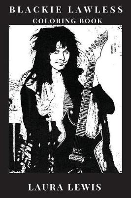 Book cover for Blackie Lawless Coloring Book