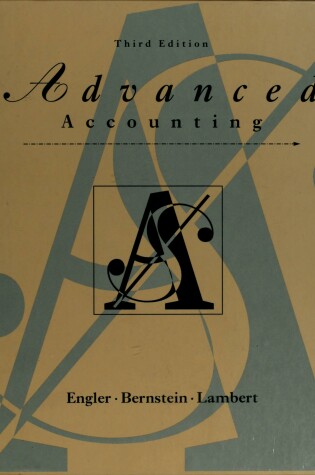 Cover of Advanced Acctg