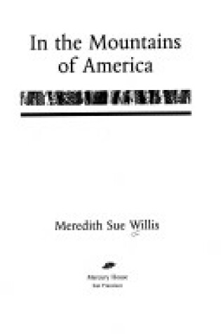 Cover of In the Mountains of America