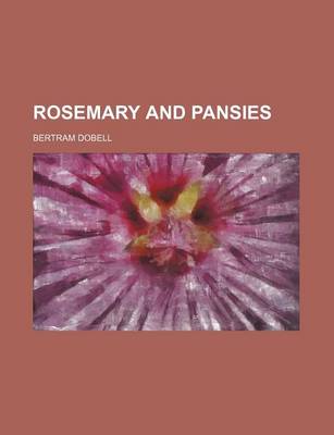 Book cover for Rosemary and Pansies