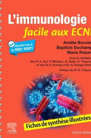 Cover of L'Immunologie Facile Aux Ecni