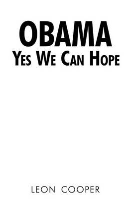 Book cover for Obama Yes We Can Hope