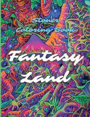 Book cover for Stoners Coloring Book - Fantasy Land