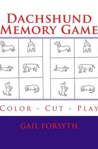 Cover of Dachshund Memory Game