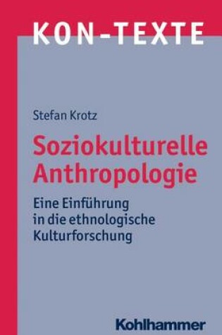 Cover of Soziokulturelle Anthropologie