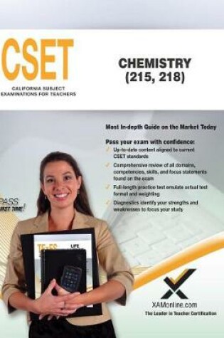 Cover of Cset Chemistry (215, 218)