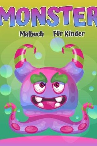 Cover of Monster-Malbuch für Kinder