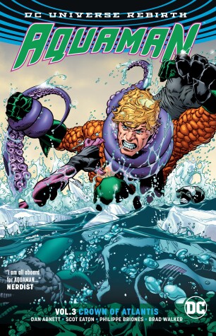 Book cover for Aquaman Vol. 3: Crown of Atlantis (Rebirth)
