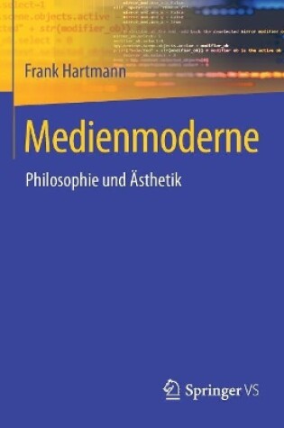 Cover of Medienmoderne