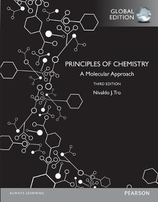 Book cover for Principles of Chemistry: A Molecular Approach OLP with eText, Global Edition