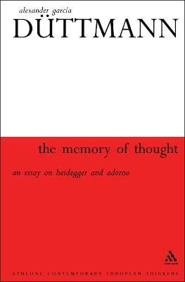 Cover of Memory Of Thought