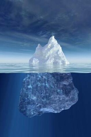 Cover of An Iceberg Above and Below the Water in Antarctica