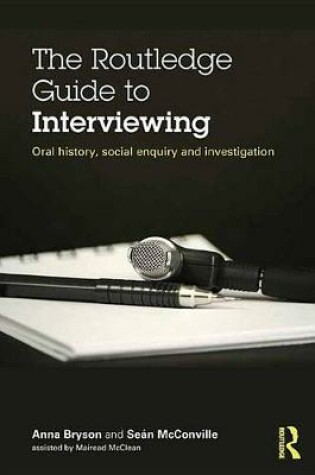 Cover of The Routledge Guide to Interviewing