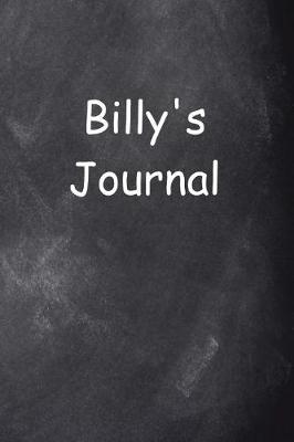 Cover of Billy Personalized Name Journal Custom Name Gift Idea Billy