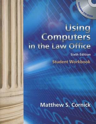 Book cover for Workbook for Cornick's Using Computers in the Law Office, 6th